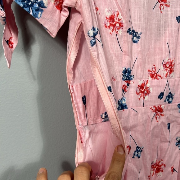 Lulus Lilly Light Pink Floral Mini Dress size S - Picture 14 of 15